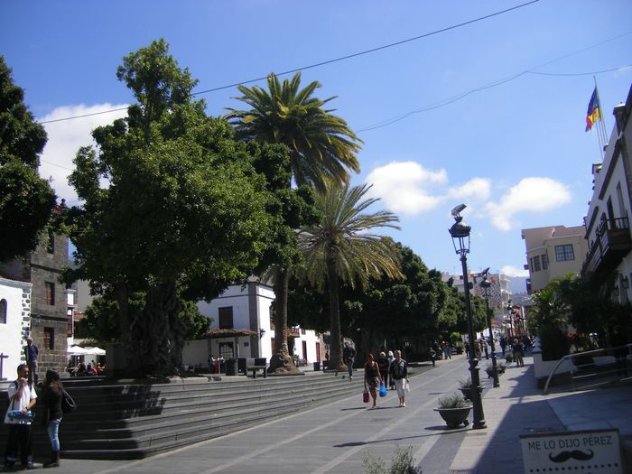 Plaza Espana in Los Llanos